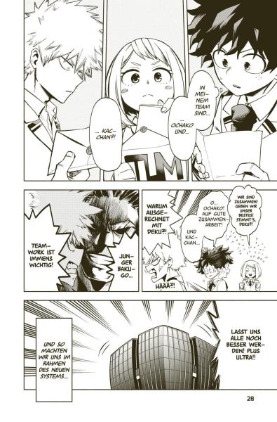 Manga: My Hero Academia Team Up Mission 01