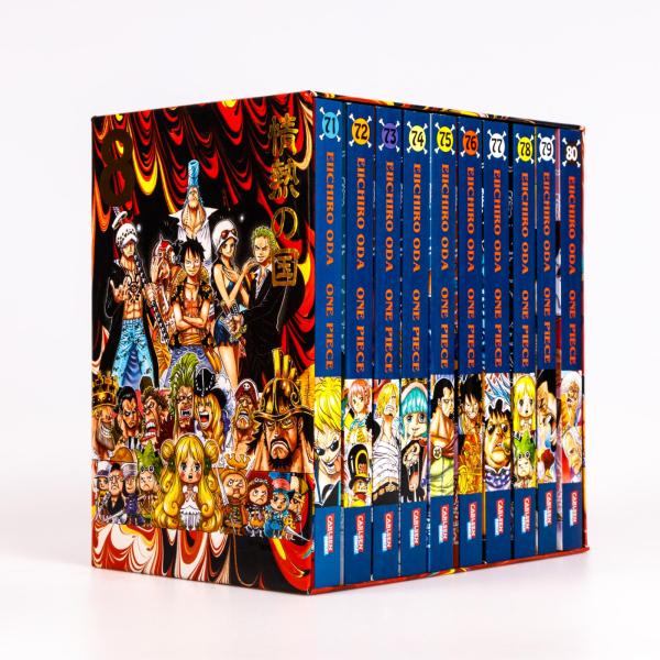 Manga: One Piece Sammelschuber 8: Dressrosa (inklusive Band 71-80)