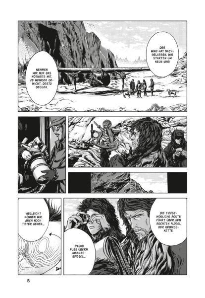 Manga: H.P. Lovecraft Manga: Berge des Wahnsinns 2