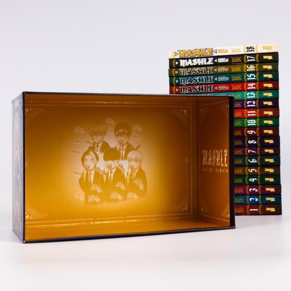 Manga: Mashle: Magic and Muscles Sammelschuber (inklusive Band 1-18)