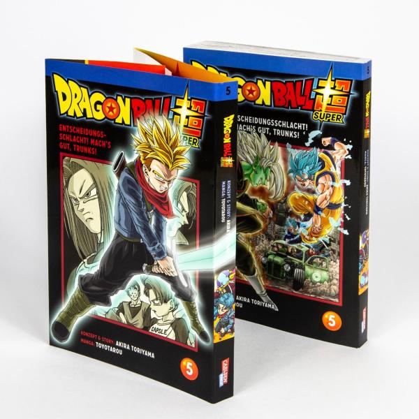 Manga: Dragon Ball Super Bände 1-5 im Sammelschuber mit Extra
