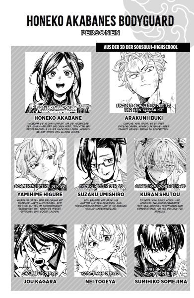 Manga: Honeko Akabanes Bodyguard 08