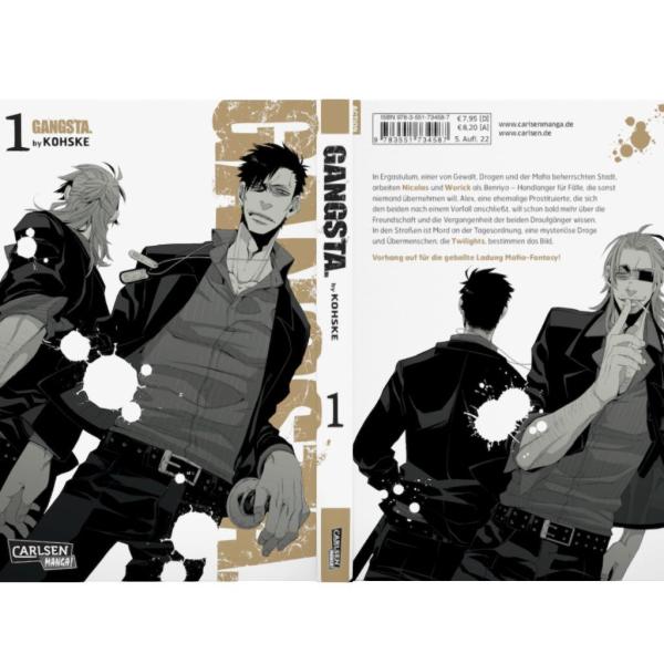 Manga: Gangsta. 1