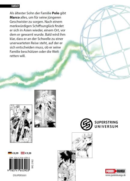 Manga: Super String: Marco Polos Reise ins Multiversum 01
