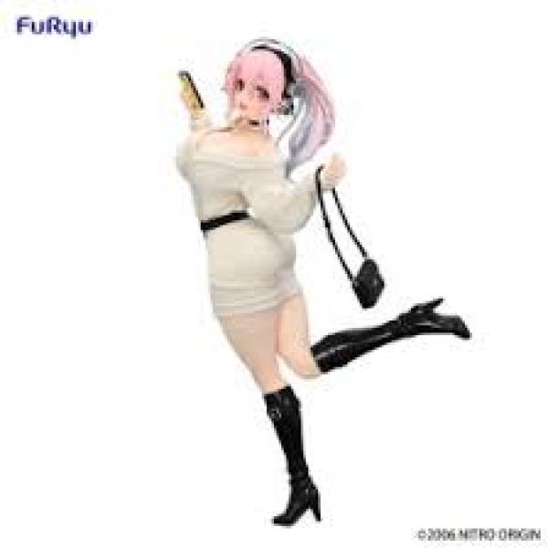 Merch: Figur: Super Sonico Trio-Try-iT PVC Statue Winter Memory