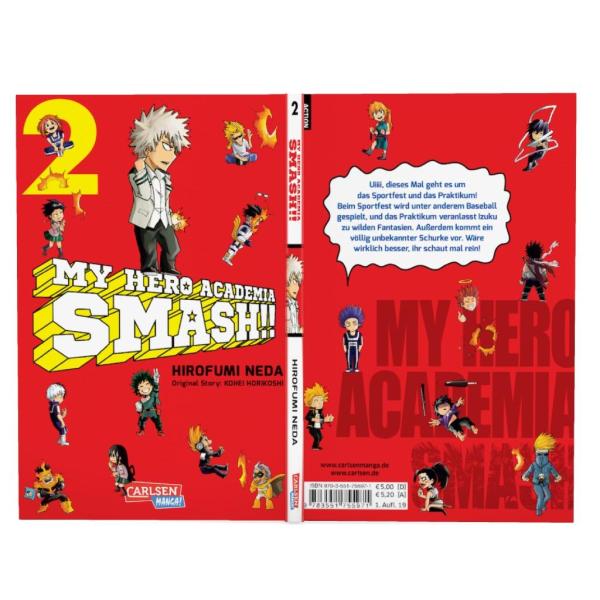 Manga: My Hero Academia Smash 2