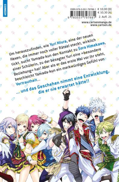 Manga: Yamada-kun and the seven Witches 18