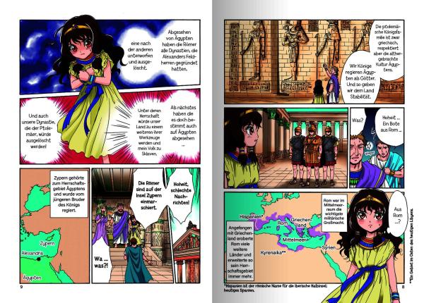 Manga: MANGA-Biografien – Kleopatra