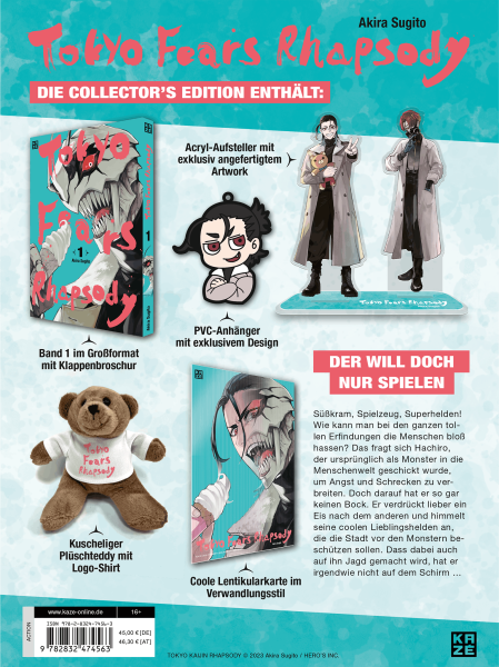 Manga: Tokyo Fears Rhapsody – Band 1 – Collector's Edition