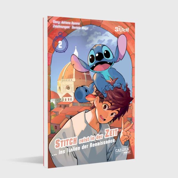 Manga: Stitch reist in der Zeit 2