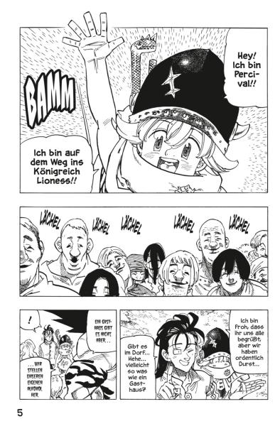 Manga: Seven Deadly Sins: Four Knights of the Apocalypse 5