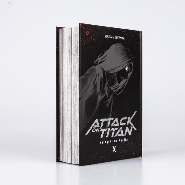 Manga: Attack on Titan Deluxe 10 (Hardcover)