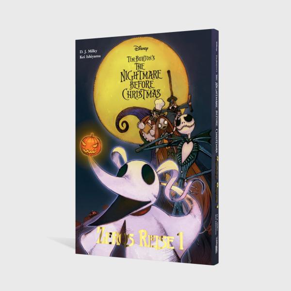 Manga: Tim Burton's The Nightmare Before Christmas: Zeros Reise 1 (Hardcover)