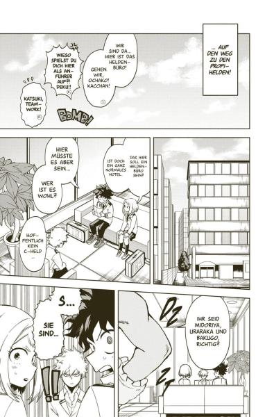 Manga: My Hero Academia Team Up Mission 01