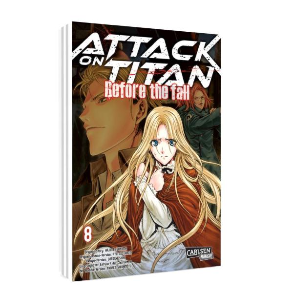 Manga: Attack on Titan - Before the Fall 8