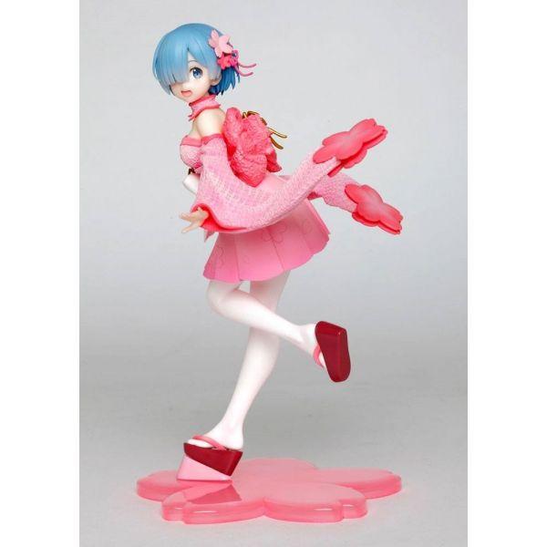 Merch: Figur: Re:ZERO Rem Precious Figure Sakura Version Taito