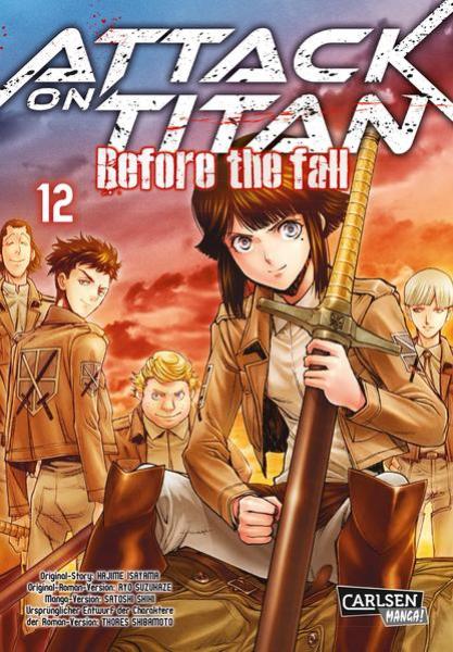 Manga: Attack on Titan - Before the Fall 12