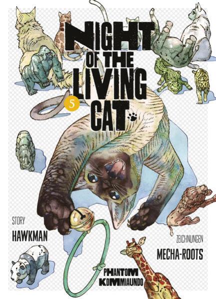 Manga: Night of the Living Cat 05 - Phantom Kommiaundo