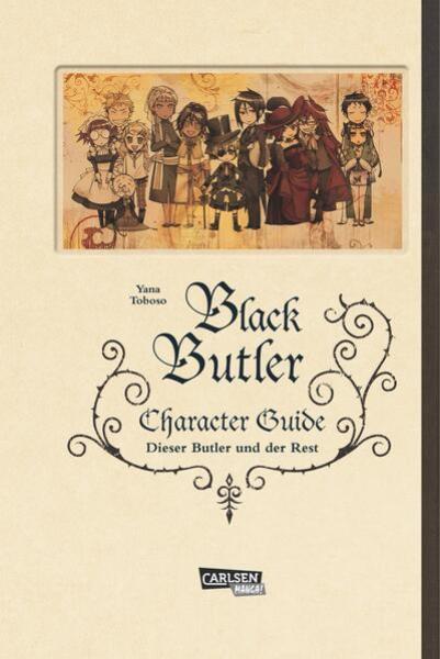 Manga: Black Butler Character Guide (Hardcover)