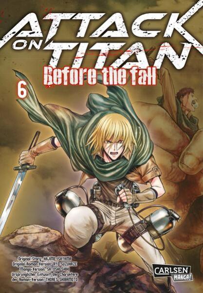 Manga: Attack on Titan - Before the Fall 6