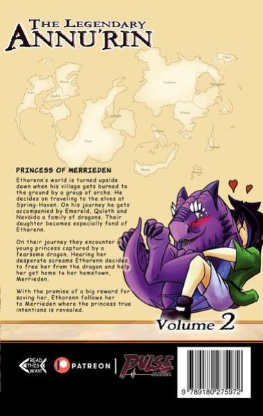 Manga: The Legendary Annu'rin VOL 2