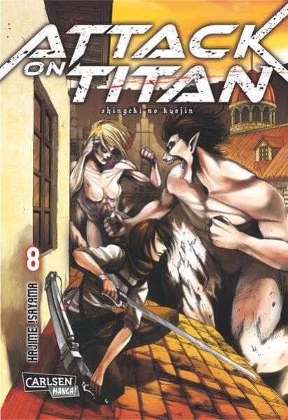 Manga: Attack on Titan 08