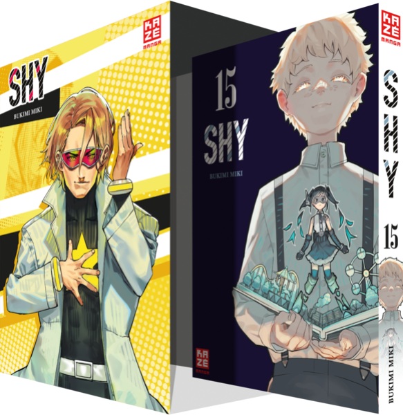 Manga: SHY – Band 15 mit Sammelschuber