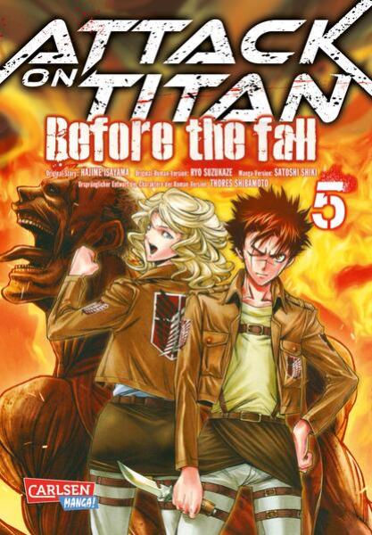 Manga: Attack on Titan - Before the Fall 5