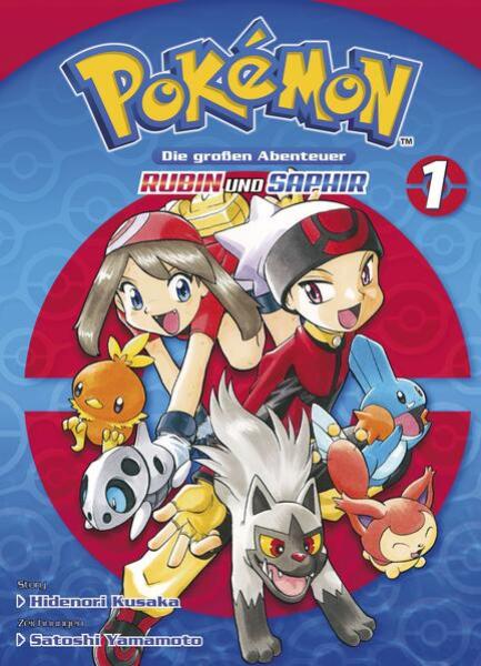 Manga: Pokémon - Die großen Abenteuer: Rubin und Saphir 01
