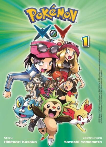 Manga: Pokémon X und Y 01
