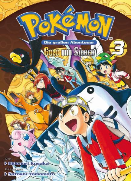 Manga: Pokémon - Die großen Abenteuer: Gold und Silber 03