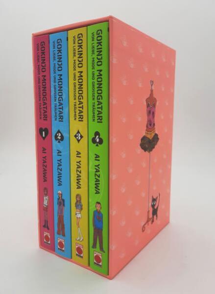Manga: Gokinjo Monogatari - Von Liebe, Mode und großen Träumen Schuber (Band 1 bis 4)