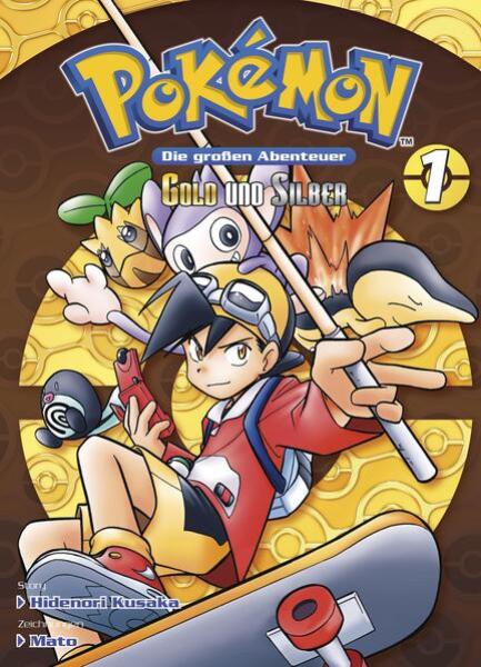 Manga: Pokémon - Die großen Abenteuer: Gold und Silber 01