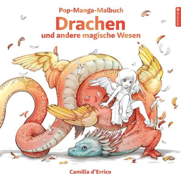 Manga: Pop-Manga-Malbuch: Drachen und andere magische Wesen