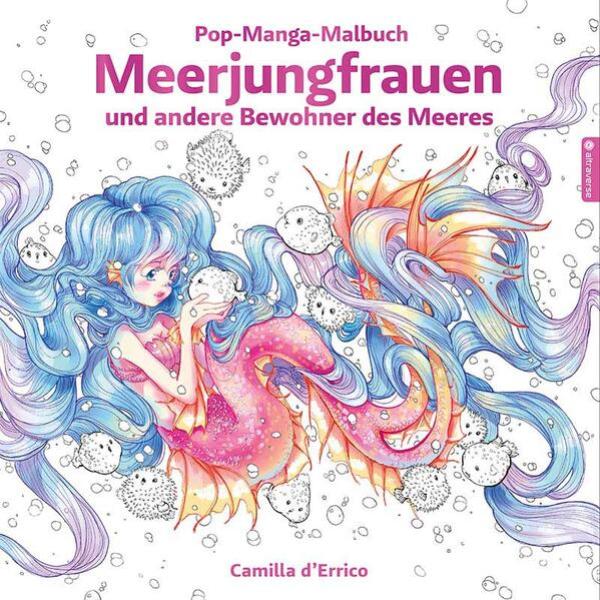 Manga: Pop-Manga-Malbuch: Meerjungfrauen und andere Bewohner des Meeres
