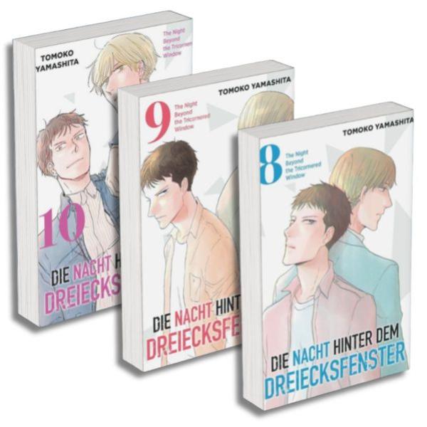 Manga: Die Nacht hinter dem Dreiecksfenster – The Night Beyond the Tricornered Window: Manga Pack 3 (Band 8-10)