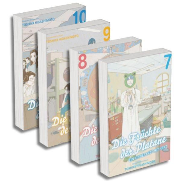 Manga: Die Früchte der Platane – Ein Kinderarzt mit Herz: Manga Pack 3 (Band 7-10)