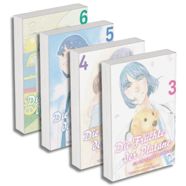 Manga: Die Früchte der Platane – Ein Kinderarzt mit Herz: Manga Pack 2 (Band 3-6)