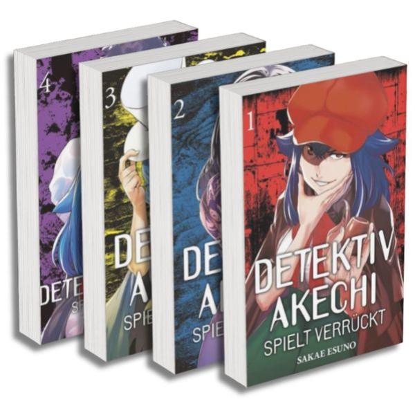 Manga: Detektiv Akechi spielt verrückt: Manga Pack (Band 1-4)
