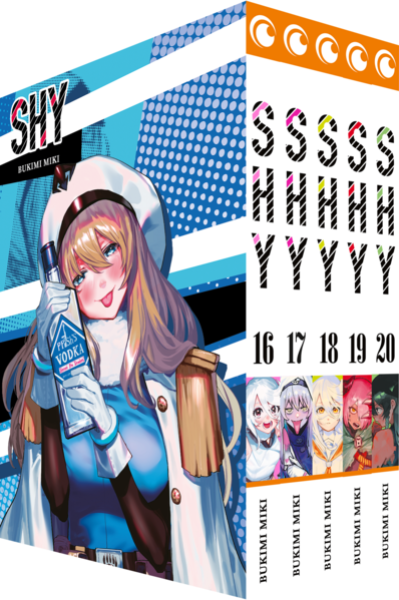 Manga: SHY – Band 16-20 im Sammelschuber