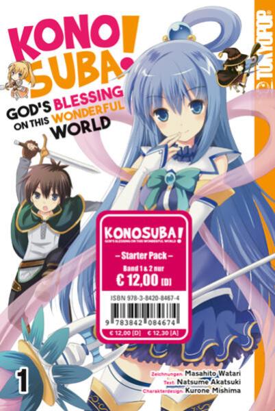 Manga: Konosuba! God's Blessing On This Wonderful World! Starter Pack
