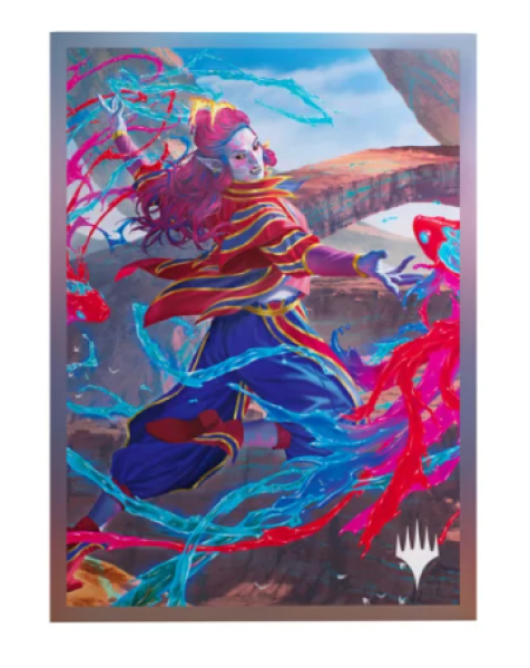 Hüllen: Gamegenic - 105 Premium Art Sleeves - MTG "Secrets of Strixhaven" - Rootha, Mastering the Moment